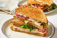 Classic Club Sandwich (Ham, Turkey, Bacon)